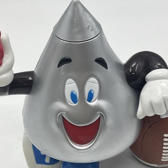 Vintage Hershey Kiss Plastic Dispenser 1999 Football Chocolate Candy Decor. {99} - Picture 3 of 11